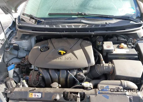 2013 Hyundai Elantra Limited from USA, damaged, VIN 5NPDH4AE0DH208237